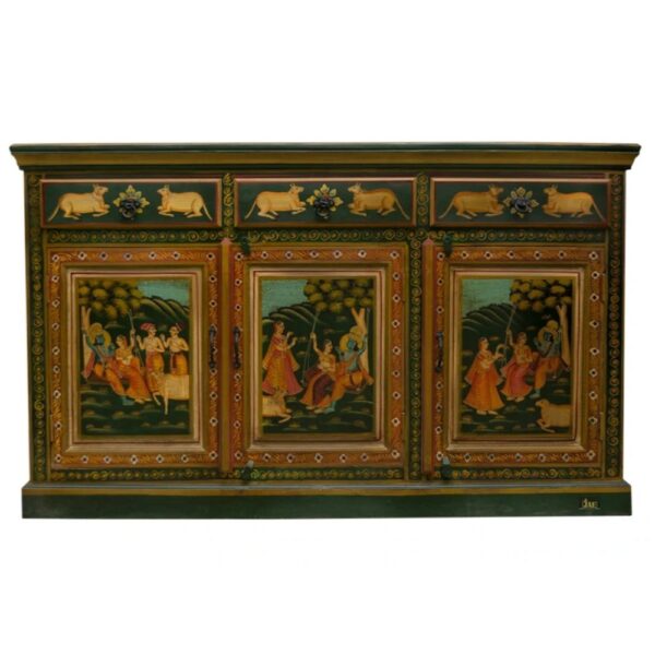 Shri Wooden Sideboard for Storage | best wooden cabinet | buy wood sideboard online | JAE Furniture