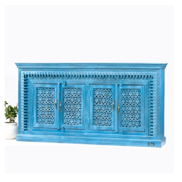 Via Wooden Carved Storage Crockey Unit Sideboard | buy dining room sideboard cabinet online | JAE Furniture