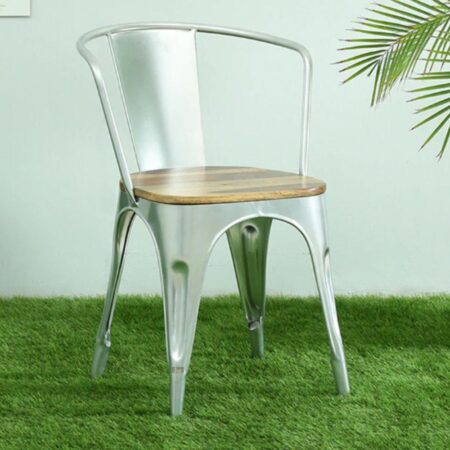 Dany Patio Chair (Silver) | best outdoor chairs | JAE Furniture