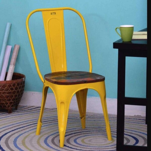 Tewa Patio Garden Chair (Yellow) | buy outdoor chairs | JAE Furniture