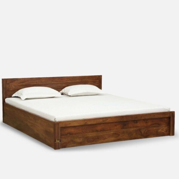Azma Wooden Storage Bed Online in India | wooden king size bed | JAE Furniture