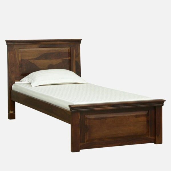 Salter Solid Wood Single Diwan Bed | best wooden single bed in India | JAE Furniture