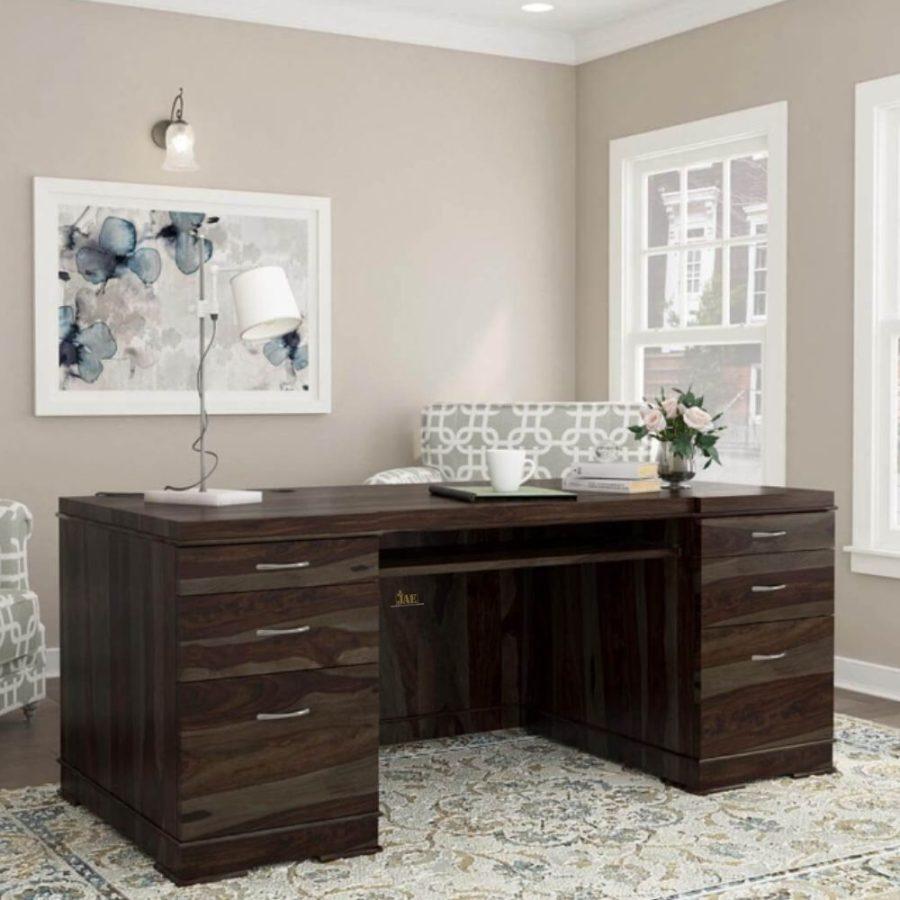Jemmy Sheesham Wood Study Table Office Desk | buy solid wood study table online | JAE Furniture

Wooden Furniture Online