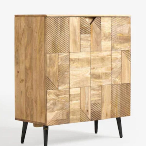 Kefter Wooden Designer Storage Cabinet | wooden cabinet for storage | JAE Furniture