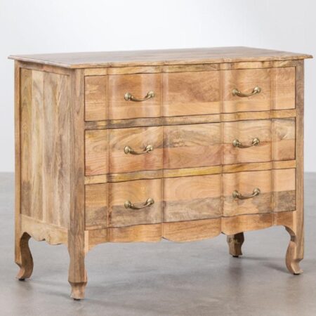 Aada Solid Wood Chest of Drawers Cabinet | modern wooden chest of drawers online | JAE Furniture