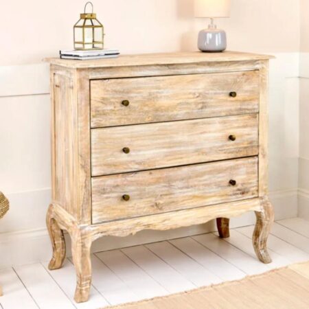 Jeba Wooden Antique Distress Chest of Drawers Online | solid wood chest of drawers | JAE Furniture