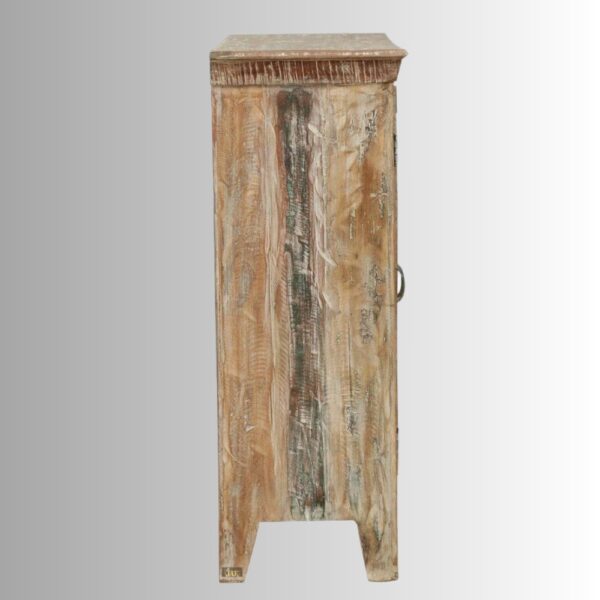 Tiva Wooden Rustic Chest of Drawers