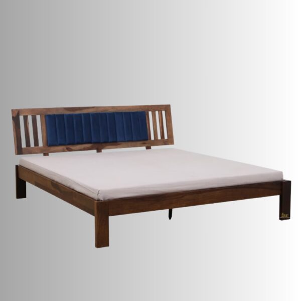 Kefia Wooden upholstered Bed without Storage