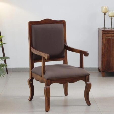 Uvera Wooden Arm Chair (Teak)