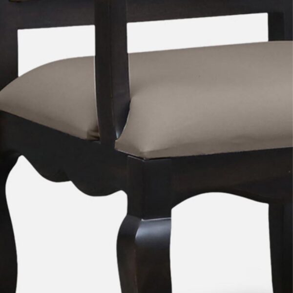 Uvera Wooden Arm Chair (Walnut)