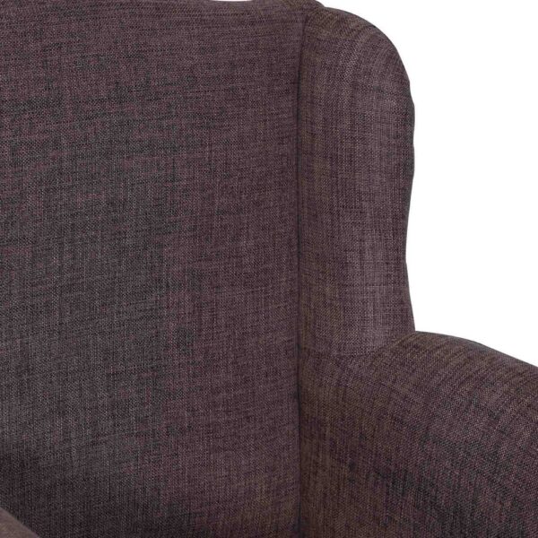 Yiva Wooden Upholstered Accent Chair Sofa