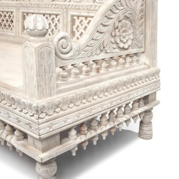 Gulim Wooden Carved Divan Daybed
