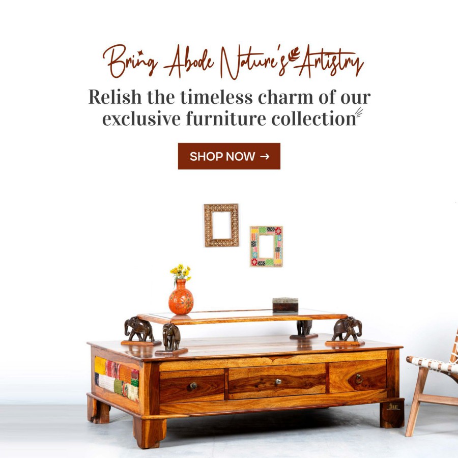 Premium Solid Wood Furniture Online at JAE Furniture - Bring home the beauty and premiumness with wooden furniture mobile banner